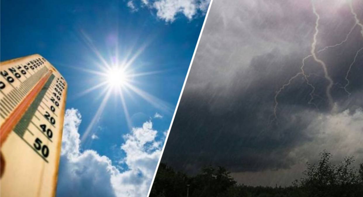 Жара набирает обороты: до +30°C, но выходные не обойдутся без гроз