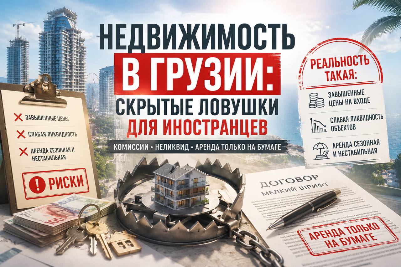 Как не стать жертвой недобросовестных риелторов в Грузии