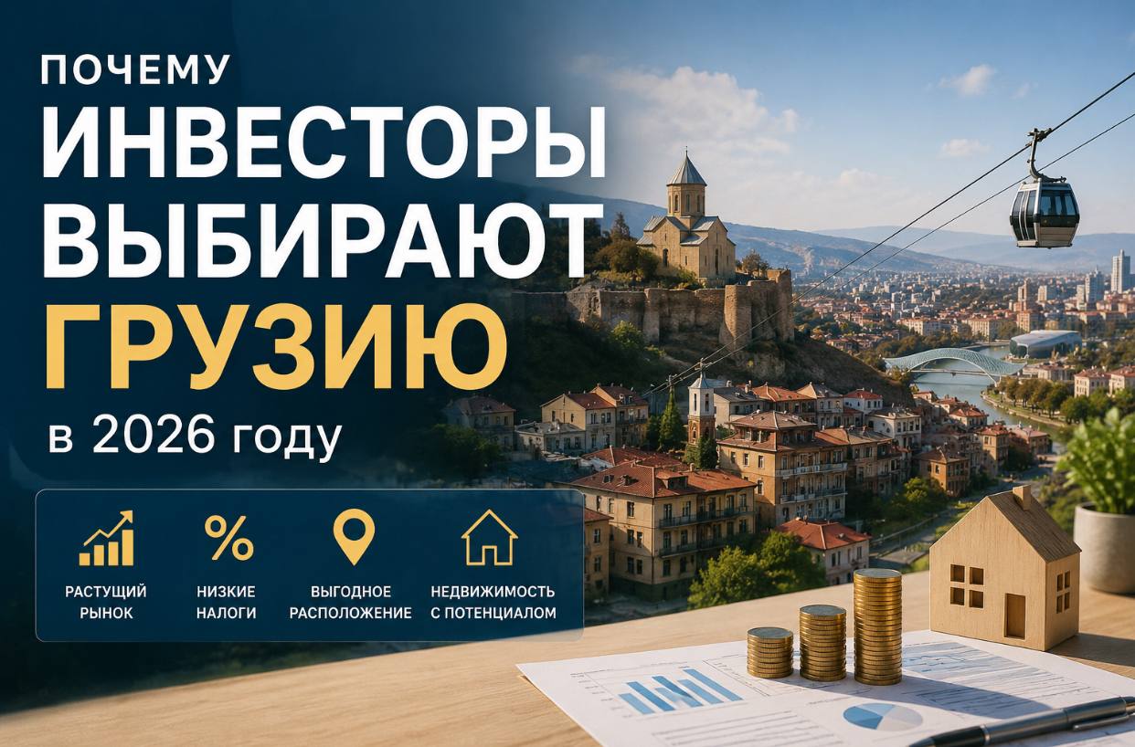 Почему инвесторы продолжают выбирать Грузию в 2026 году