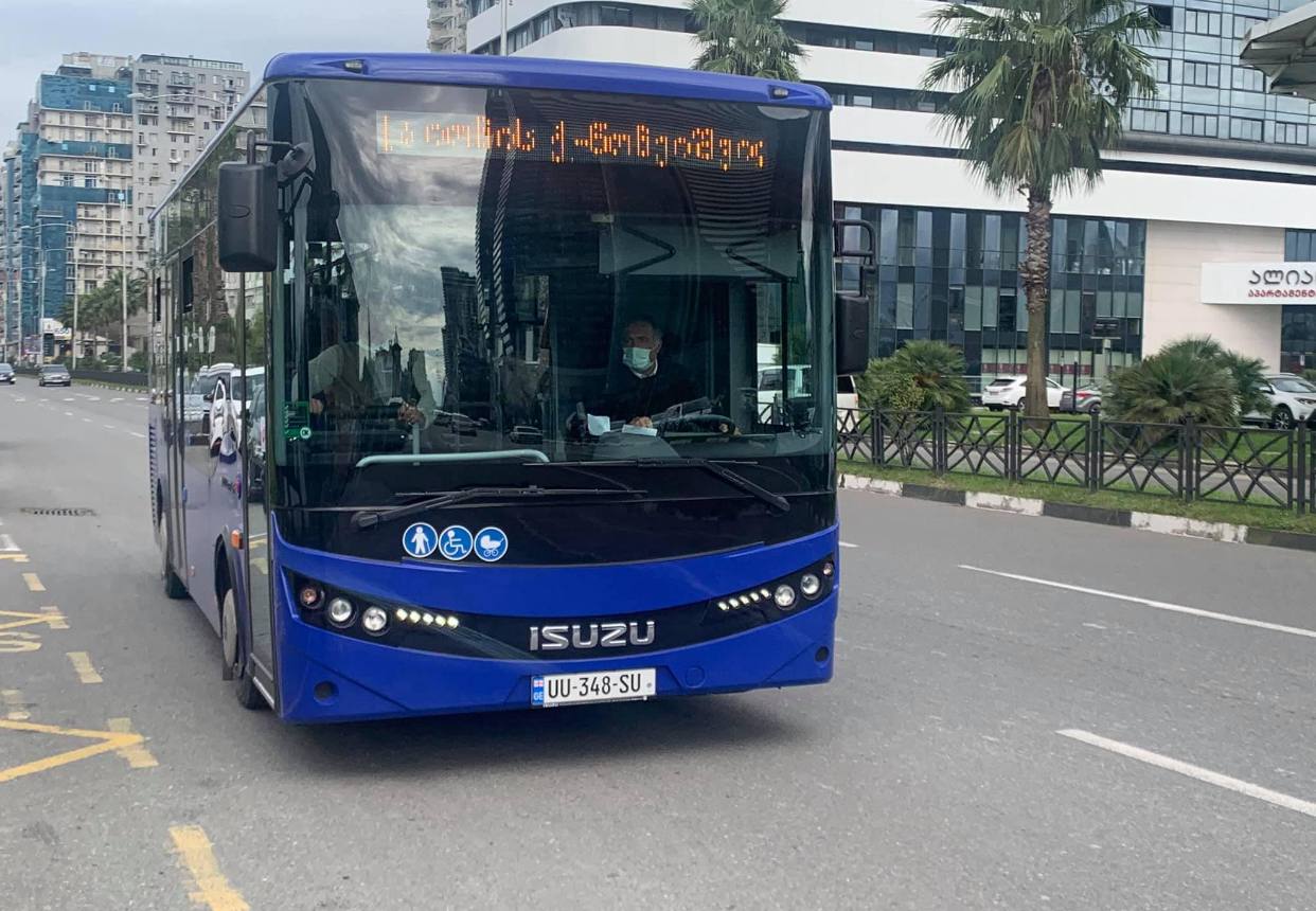 🚌 Батумские автобусы переходят на стандартный график